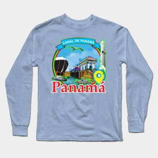 panama canal Long Sleeve T-Shirt